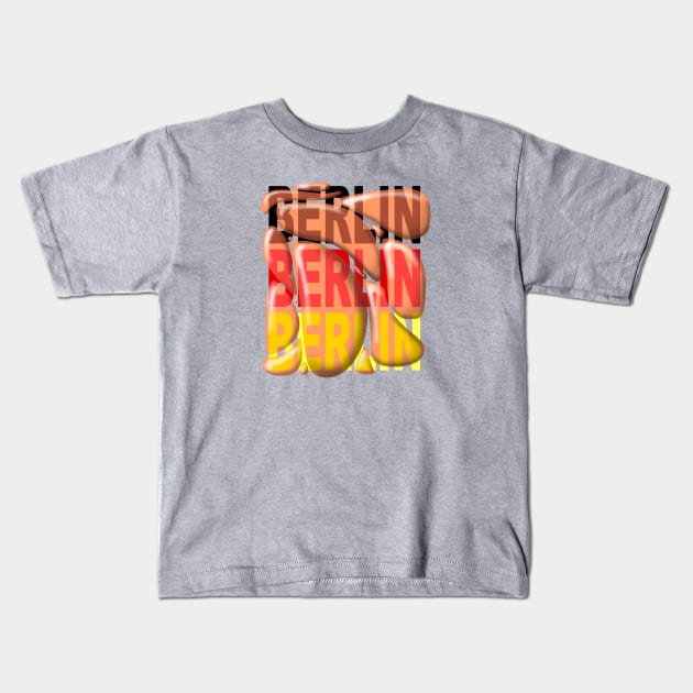 Berlin 2 Kids T-Shirt by PocketRoom